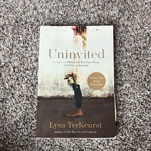 Uninvited by Lysa TerKeurst Book Paperback